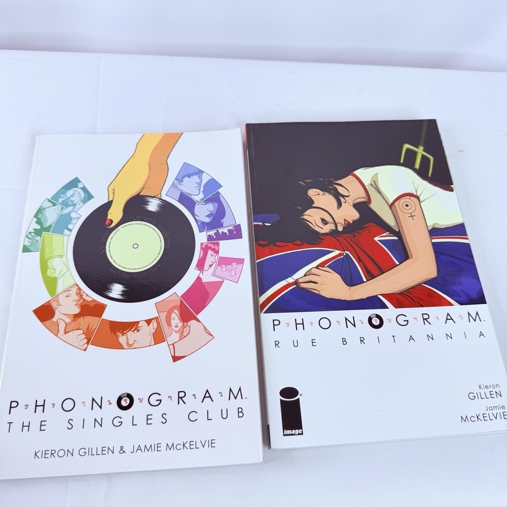 Phonogram TPB Vol 1-2 Lot Image Comics Gillen McKelvie Wilson Cowles